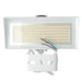 RAB Future Flood Medium Field Adjustable 5000K/4000K 52W/80W 7-Pin Receptacle Trunnion White (FFLEDMTW/7PR)