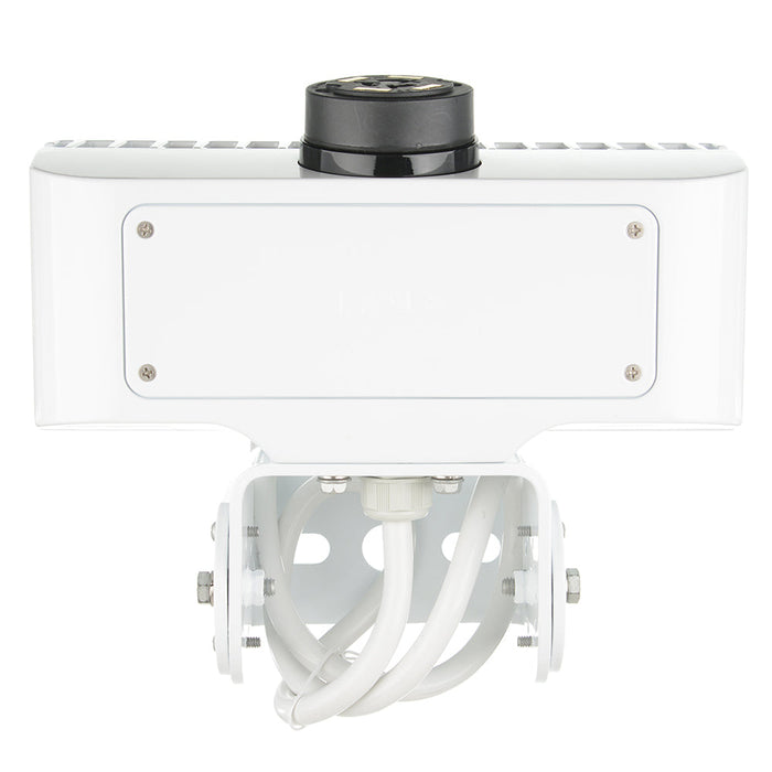 RAB Future Flood Medium Field Adjustable 5000K/4000K 52W/80W 7-Pin Receptacle Trunnion White (FFLEDMTW/7PR)