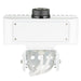 RAB Future Flood Medium Field Adjustable 5000K/4000K 52W/80W 7-Pin Receptacle Trunnion White (FFLEDMTW/7PR)