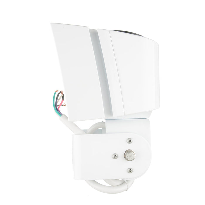 RAB Future Flood Medium Field Adjustable 5000K/4000K 52W/80W 7-Pin Receptacle Trunnion White (FFLEDMTW/7PR)