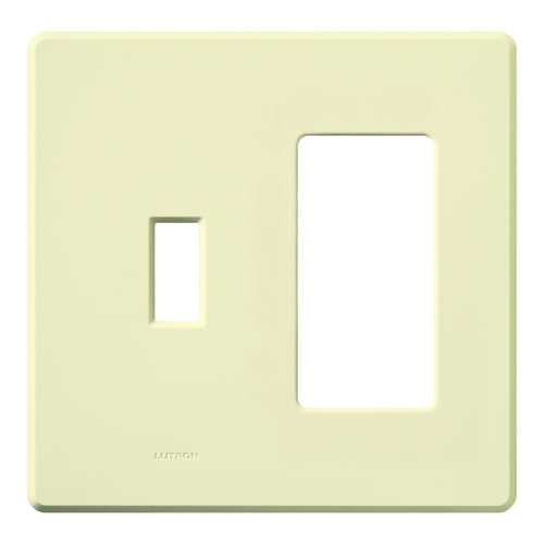 Lutron Fassada/Designer Wall Plate 2-Gang Almond (FG-2-TD-AL)
