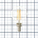 TCP LED Filaments High CRI Decorator Lamp G16 3W 250Lm 2700K E12 Base Dimmable Clear 95 CRI (FG16D2527E12SCL95)
