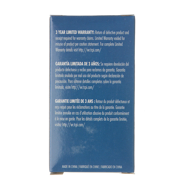 TCP LED Filaments High CRI Decorator Lamp G16 4W 350Lm 2400K E12 Base Dimmable Clear 92 CRI (FG16D4024E12SCL92)