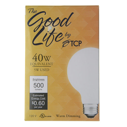TCP Filament G25 40W Dimmable GL (FG25D60GL1)