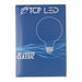 TCP LED Classic Filaments 4.5W G40 Dimmable 15000 Hours 40W Equivalent 4000K 450Lm E26 Base Frost 95 CRI (FG40D4040E26SFR95)