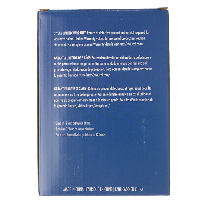 TCP LED Classic Filaments 4.5W G40 Dimmable 15000 Hours 40W Equivalent 4000K 450Lm E26 Base Frost 95 CRI (FG40D4040E26SFR95)