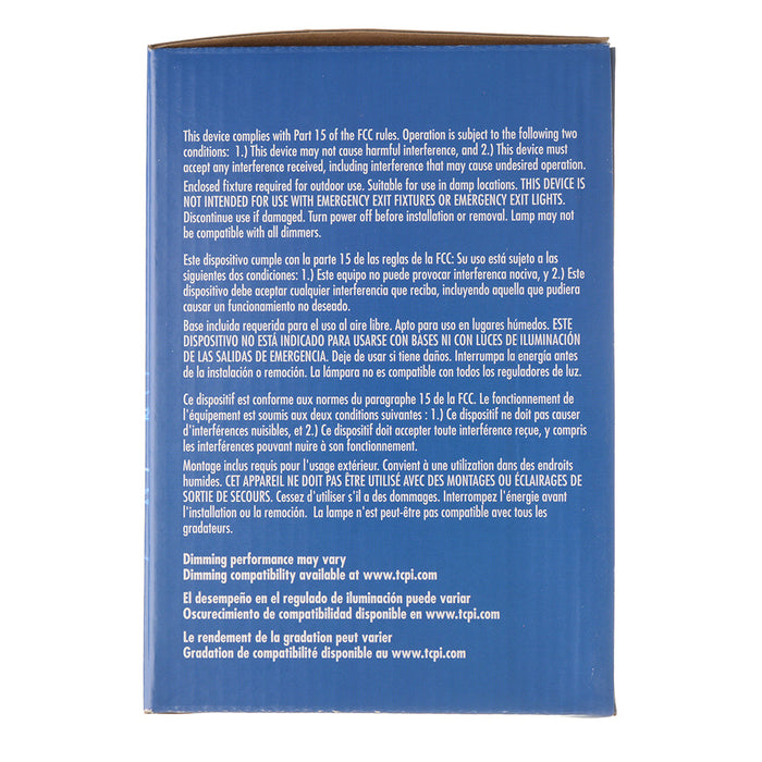 TCP LED Classic Filaments 4.5W G40 Dimmable 15000 Hours 40W Equivalent 4000K 450Lm E26 Base Frost 95 CRI (FG40D4040E26SFR95)