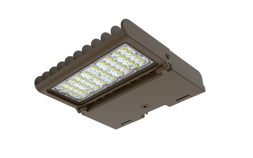 RDA Lighting FL5S-LED100-B-4K-T3-BRZ-DIM Floodlight LED 100W 120-277V 4000K Type III Distribution Bronze Finish 0-10V Dimming (052157)