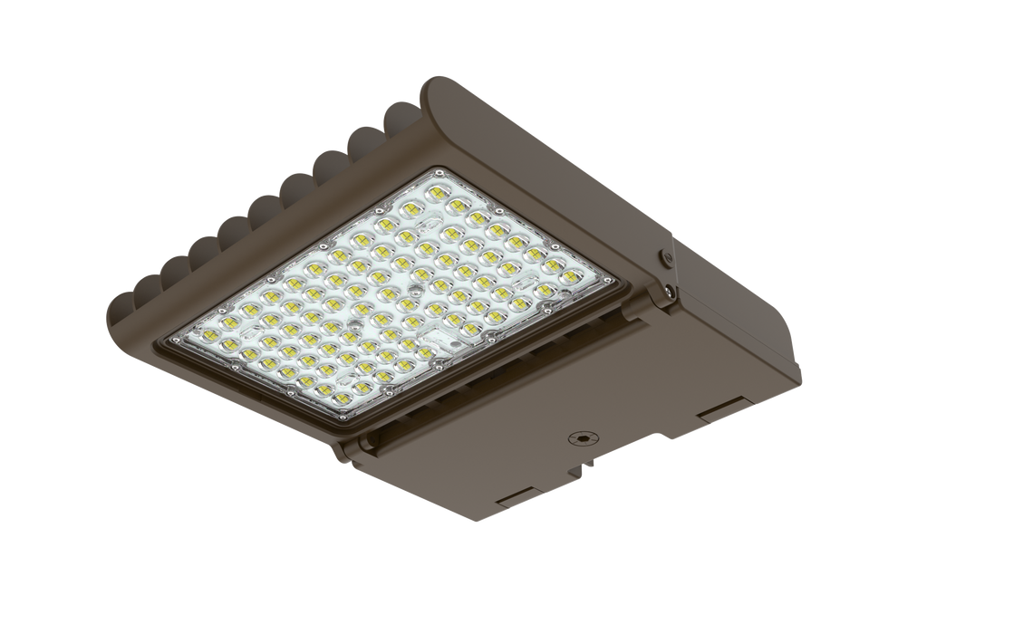 RDA Lighting FL6S-LED230-B-5K-T3-BRZ-DIM Floodlight LED 230W 120-277V 5000K Type III Distribution Bronze Finish 0-10V Dimming (051996)