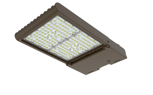 RDA Lighting FL9S-LED400-L-5K-T5-BRZ-DIM Floodlight LED 400W 5000K Type V Distribution Bronze Finish 0-10V Dimming (052074)
