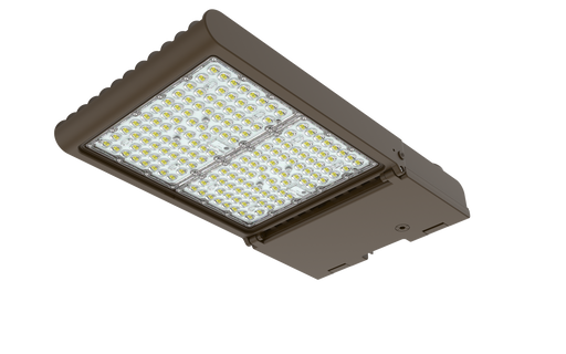 RDA Lighting FL9S-LED400-B-5K-T5-BRZ-DIM Floodlight LED 400W 120-277V 5000K Type V Distribution Bronze Finish 0-10V Dimming (052024)