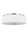 Generation Lighting Sunset Drive Large Three Light Flush Mount (FM312BS)