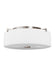 Generation Lighting Sunset Drive Small Two Light Flush Mount (FM313BS)