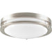 Maxlite 113778 Flush Mount 12 Inch Selectable 8W/12W/16W 2700K/3000K/3500K/4000K/5000K 120-277V 0-10V Bluetooth Network Nickel (FMA12V08WCSNN6)
