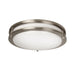 Maxlite 111876 Flush Mount Architectural 14 Inch Wattage/CCT Selectable 10W/15W/20W 2700K/3000K/3500K/4000K/5000K 120-277V 0-10V Dimming Nickel Battery Backup (FMA14V10WCSNEM)