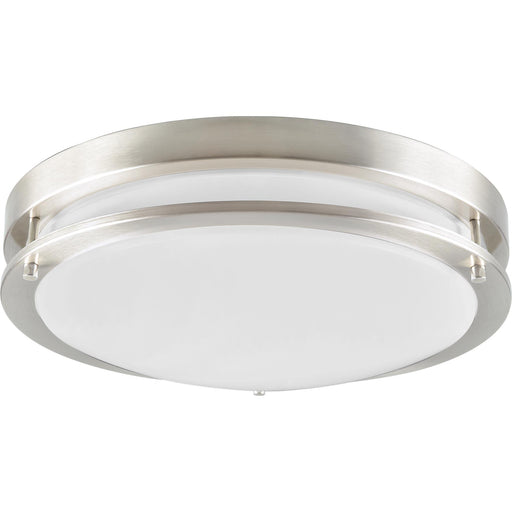 Maxlite 113673 Flush Mount 16 Inch Selectable 12W/18W/24W 2700K/3000K/3500K/4000K/5000K 120-277V 0-10V Nickel Bluetooth Network Node [NN-MGT Factory Installed] (FMA16V12WCSNN6)