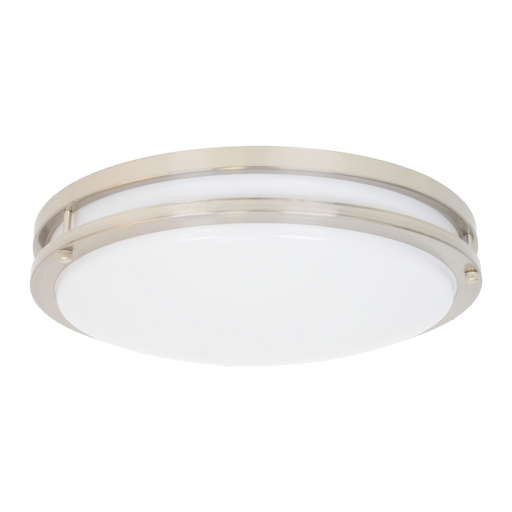 EIKO FMAGE-12-PS16-8FCCT-D Flush Mount Ages 12 Inch Wattage/CCT Selectable 16W/14W/12W 2700K/3000K/3500K/4000K/5000K 80 CRI 120V Dimming (15632)