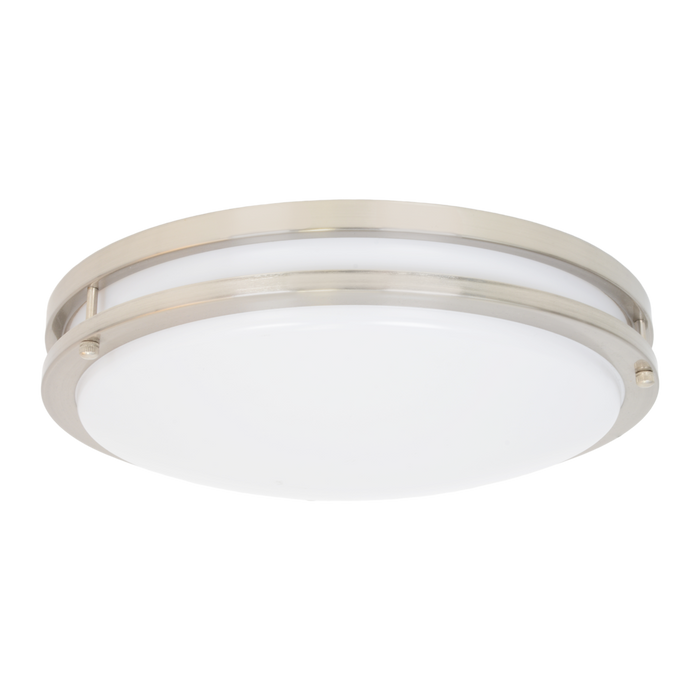 EIKO FMAGE-12-PS16-8FCCT-D Flush Mount Ages 12 Inch Wattage/CCT Selectable 16W/14W/12W 2700K/3000K/3500K/4000K/5000K 80 CRI 120V Dimming (15632)
