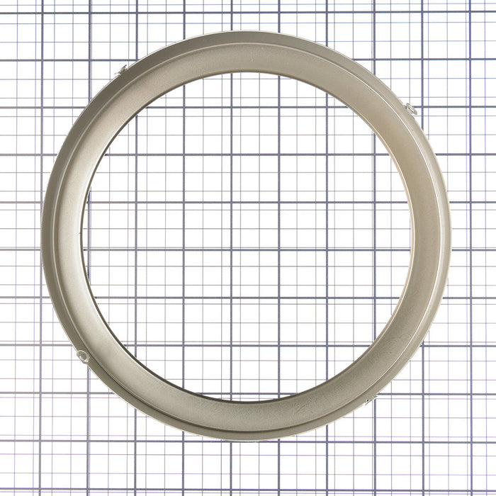 Westgate Manufacturing 8 Inch Round Trim For FML-R8 Series -Brushed Nickel (FML-R8-TRM-BN)