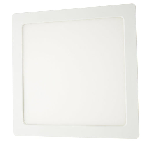 TCP 9 Inch LED Slim Flush Mount Fixture Square CCT Selectable 3000K/4000K/5000K 18W 120V 80 CRI (FMS09CCT)