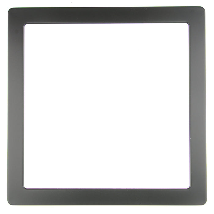 TCP 12 Inch LED Flush Mount 24W Trim Matte Black (FMS12BLA)