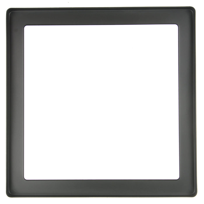 TCP 12 Inch LED Flush Mount 24W Trim Matte Black (FMS12BLA)