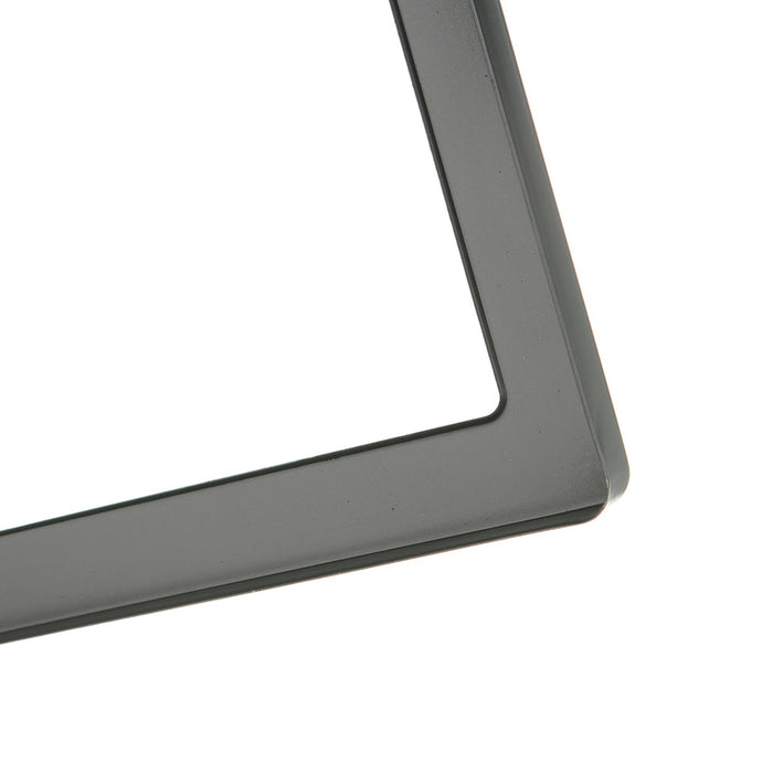 TCP 12 Inch LED Flush Mount 24W Trim Matte Black (FMS12BLA)