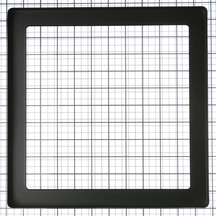 TCP 12 Inch LED Flush Mount 24W Trim Matte Black (FMS12BLA)