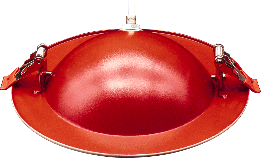 Lotus LED Lights 6 Inch Round White Floating Gimbal LED 2-Hour Fire Rated 15W CCT Selectable 2700K/3000K/3500K/4000K/5000K 1200Lm Air-Tight 90 CRI (FR-LED-6-S15W-5CCT-FG-WH)