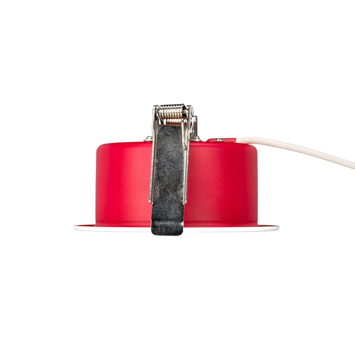 American Lighting 4 Inch Fire Rated Downlight-Deep Baffle 12W CCT Selectable 2700K/3000K/3500K/4000K/5000K 850Lm 90 CRI Triac Dimming White (FRD-DEEPBAF-5CCT-4-WH)