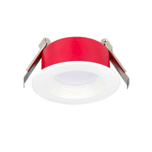 American Lighting 4 Inch Fire Rated Downlight-Deep Baffle 12W CCT Selectable 2700K/3000K/3500K/4000K/5000K 850Lm 90 CRI Triac Dimming White (FRD-DEEPBAF-5CCT-4-WH)