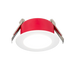 American Lighting 4 Inch Fire Rated Downlight-Deep Baffle 12W CCT Selectable 2700K/3000K/3500K/4000K/5000K 850Lm 90 CRI Triac Dimming White (FRD-DEEPBAF-5CCT-4-WH)