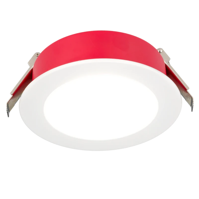 American Lighting 6 Inch Fire Rated Downlight-Deep Baffle 15W CCT Selectable 2700K/3000K/3500K/4000K/5000K 1100Lm 90 CRI Triac Dimming White (FRD-DEEPBAF-5CCT-6-WH)