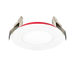 American Lighting 6 Inch Fire Rated Downlight-Slim Flat 15W CCT Selectable 2700K/3000K/3500K/4000K/5000K 1100Lm 90 CRI Triac Dimming White (FRD-SLIM-5CCT-6-WH)