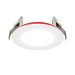 American Lighting 6 Inch Fire Rated Downlight-Slim Flat 15W CCT Selectable 2700K/3000K/3500K/4000K/5000K 1100Lm 90 CRI Triac Dimming White (FRD-SLIM-5CCT-6-WH)