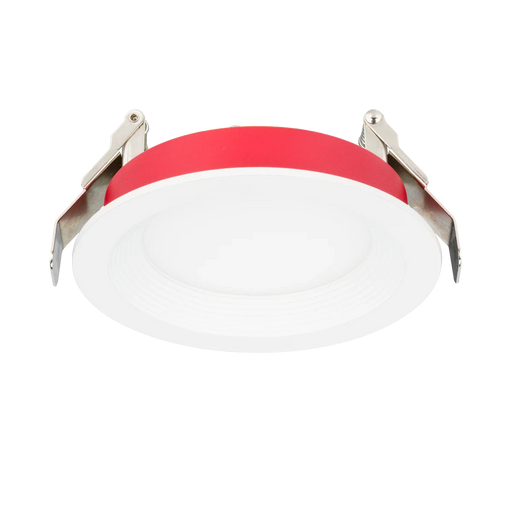 American Lighting 4 Inch Fire Rated Downlight-Slim Baffle 12W CCT Selectable 2700K/3000K/3500K/4000K/5000K 850Lm 90 CRI Triac Dimming White (FRD-SLIMBAF-5CCT-4-WH)