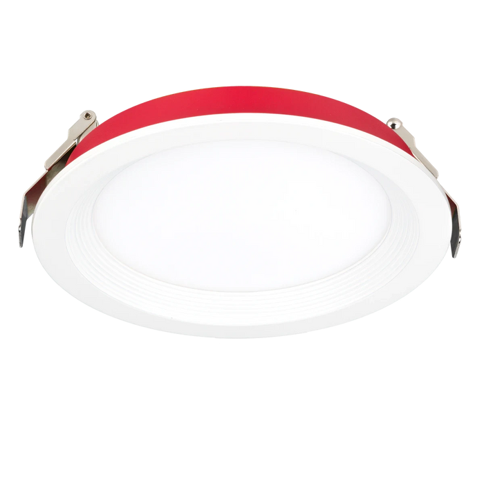 American Lighting 6 Inch Fire Rated Downlight-Slim Baffle 15W CCT Selectable 2700K/3000K/3500K/4000K/5000K 1100Lm 90 CRI Triac Dimming White
 (FRD-SLIMBAF-5CCT-6-WH)