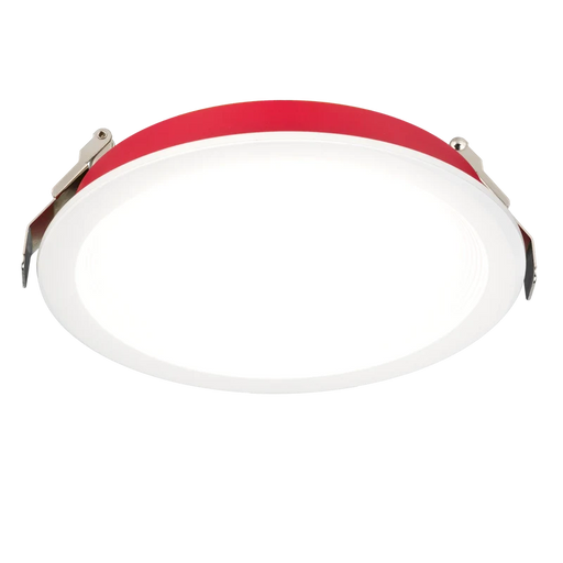 American Lighting 6 Inch Fire Rated Downlight-Slim Baffle 15W CCT Selectable 2700K/3000K/3500K/4000K/5000K 1100Lm 90 CRI Triac Dimming White
 (FRD-SLIMBAF-5CCT-6-WH)