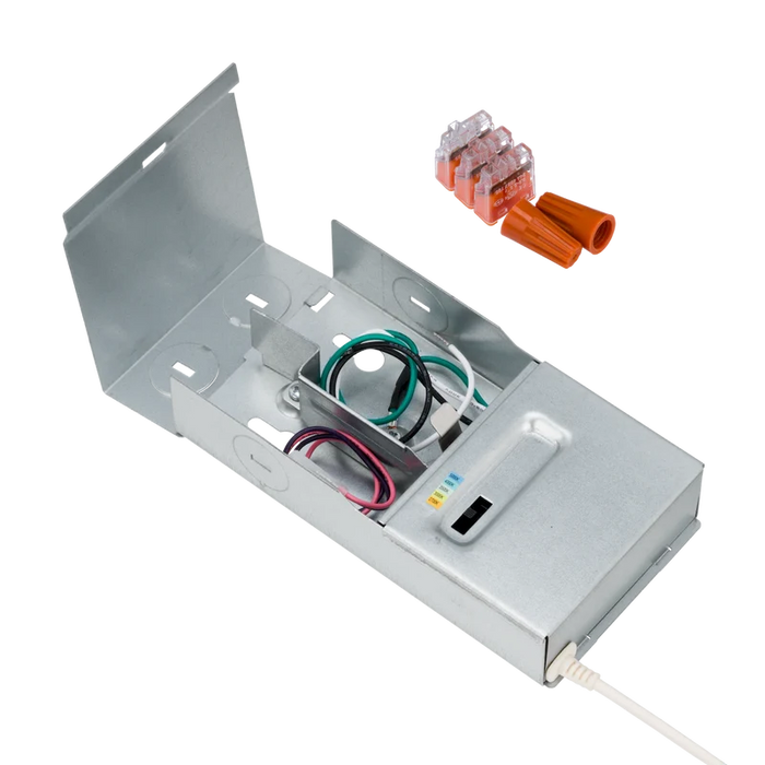 American Lighting 4 Inch Fire Rated Downlight-Deep Baffle 12W CCT Selectable 2700K/3000K/3500K/4000K/5000K 850Lm 90 CRI Triac Dimming White (FRD-DEEPBAF-5CCT-4-WH)