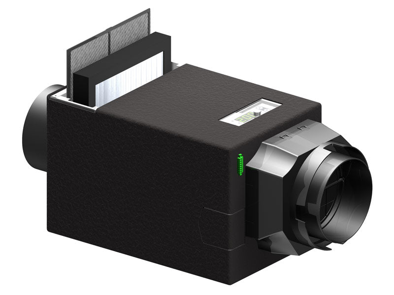 Delta Breez 200 CFM Smart Sensing Supply Air Fan With Temperature And Humidity Control-Merv13 Filter Included (VDBFRS200HT)