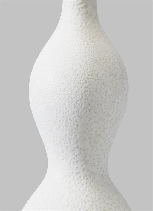Generation Lighting Antonina Floor Lamp Marion White Finish With White Linen Fabric Shade (AET1081MRW1)