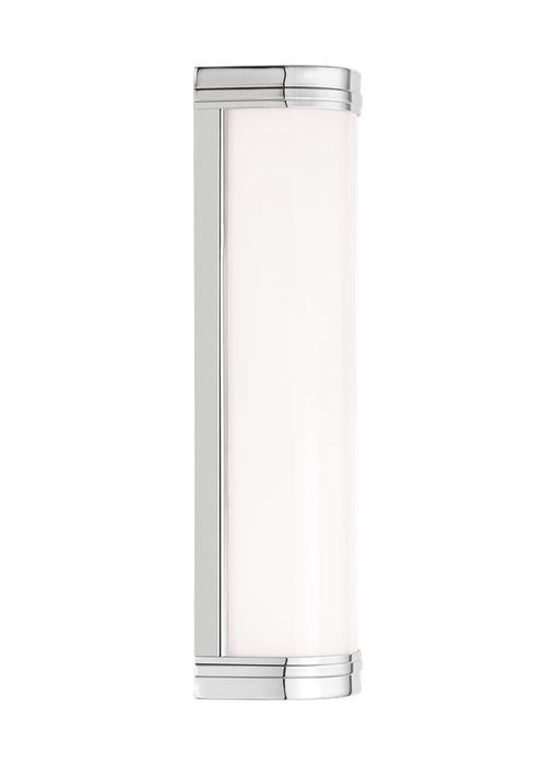 Generation Lighting Ifran Transitional Dimmable Indoor Medium 2-Light Vanity Fixture A Polished Nickel With Etched Opal Glass Shades (AW1142PN)