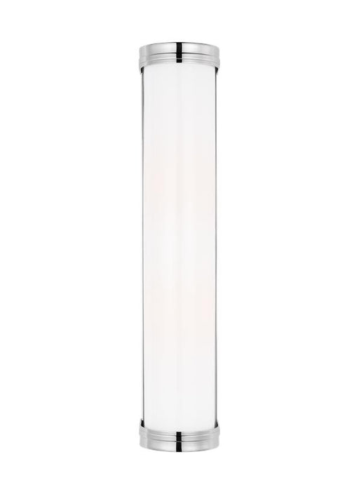 Generation Lighting Ifran Transitional Dimmable Indoor Large 2-Light Vanity Fixture A Polished Nickel With Etched Opal Glass Shades (AW1152PN)