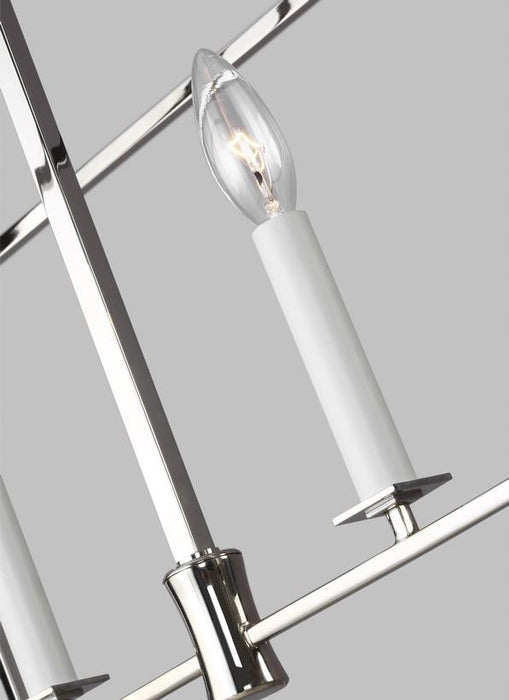 Generation Lighting Southold Linear Lantern Polished Nickel Finish (CC1036PN)