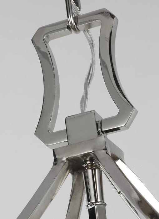 Generation Lighting Southold Wide Lantern Polished Nickel Finish (CC1044PN)