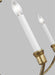 Generation Lighting Westerly Large Chandelier Antique Gild Finish (CC10712ADB)