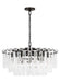Generation Lighting Arden Glam 16-Light Indoor Dimmable Large Chandelier In Aged Iron Finish (CC12716AI)