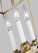 Generation Lighting Stonington Mini Lantern Antique Gild Finish (CC1423ADB)