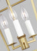 Generation Lighting Southold Mini Lantern Burnished Brass Finish (CC1433BBS)