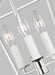 Generation Lighting Southold Mini Lantern Polished Nickel Finish (CC1433PN)